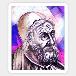 Ptolemy Pink Portrait | Ptolemy Artwork 8 Sticker